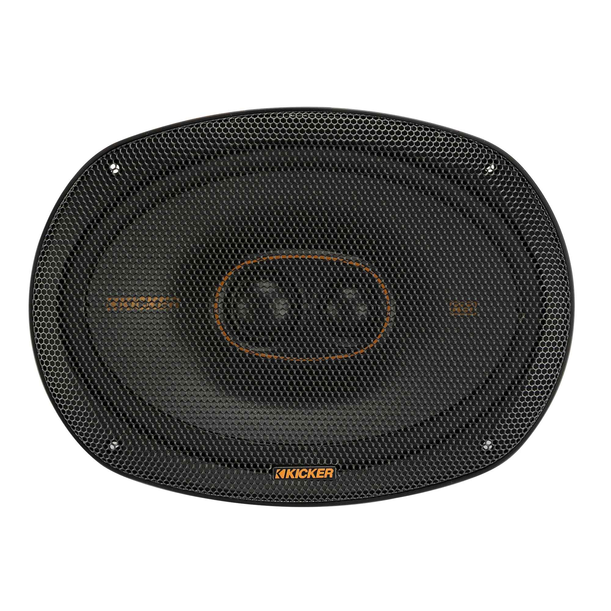 Kicker KSC6930, KS Serie 6x9" 3-Way 4 Ohm Speakers + Damping Kit Bundle