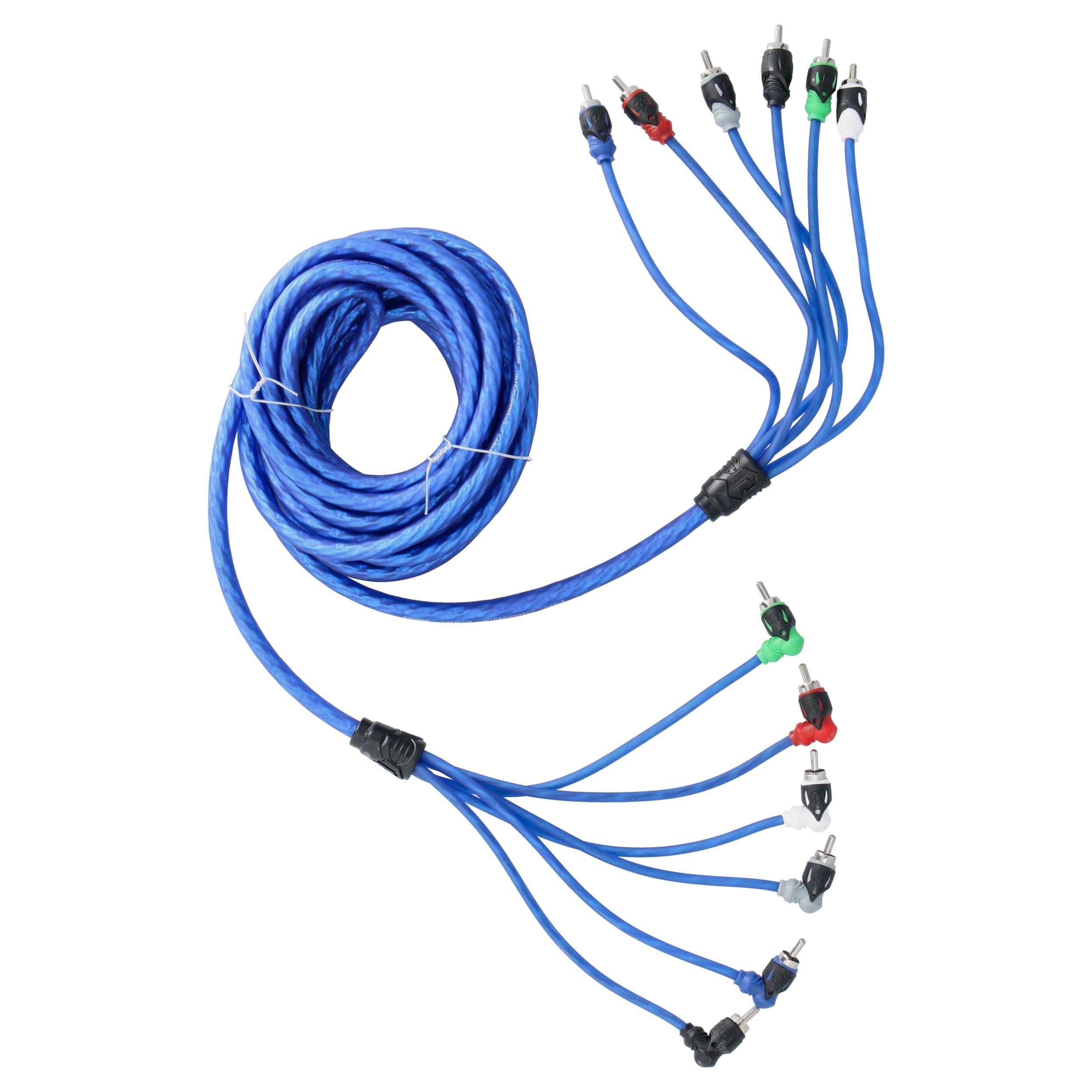 Raptor R4R176, RCA 6ch 17' *Six Channel*
