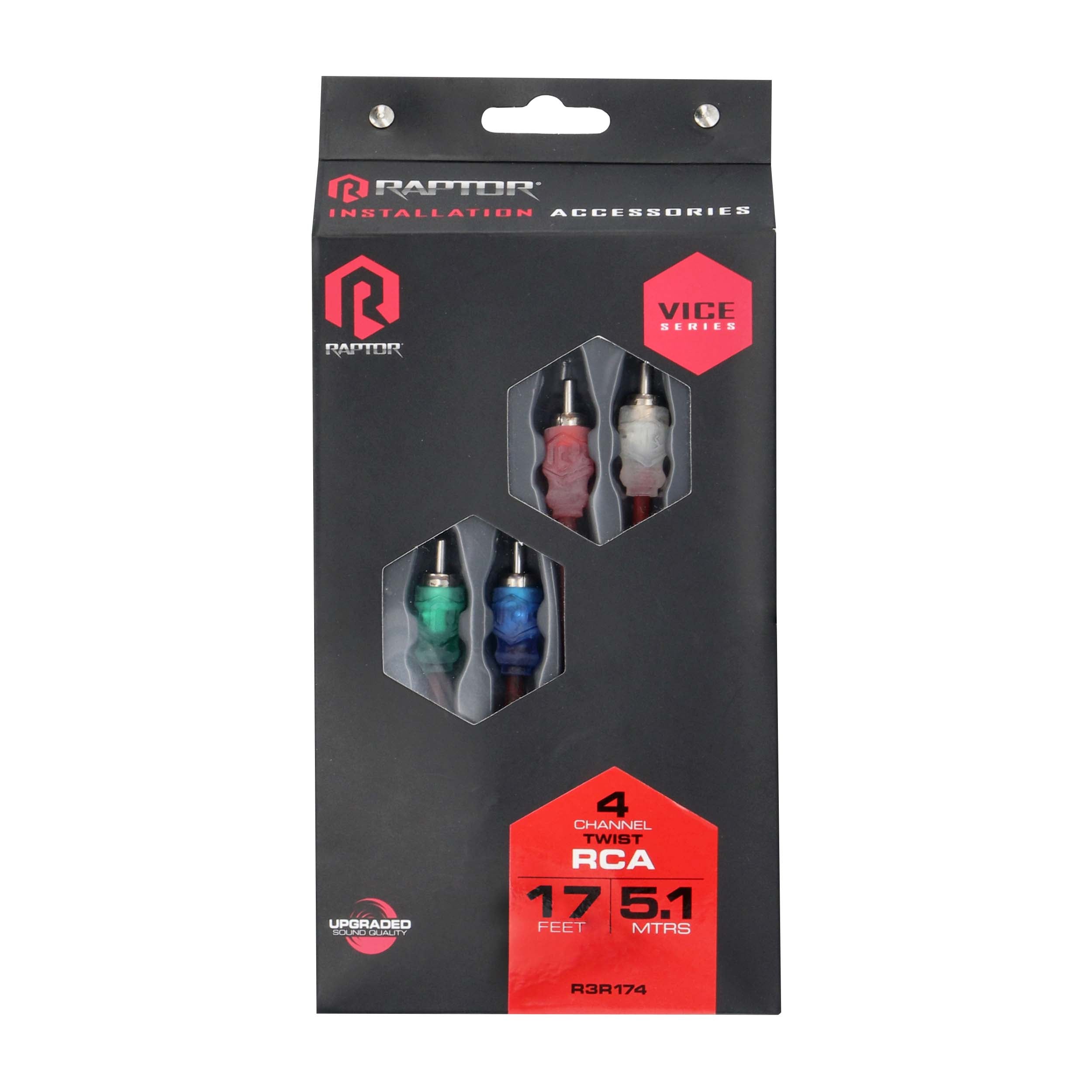 Raptor R3R174, RCA 4ch 17'