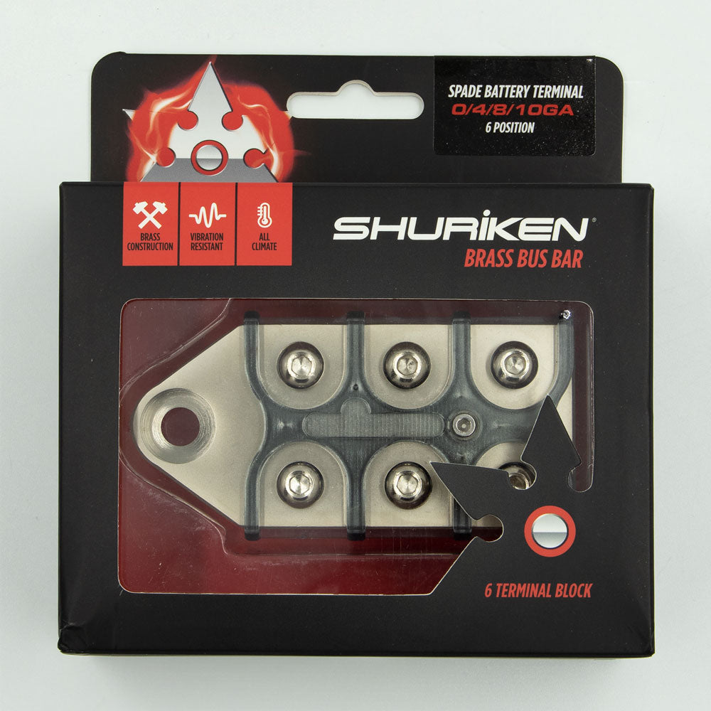 Shuriken SK-TML-PL, Bus Bar Plate Ring Term Brass