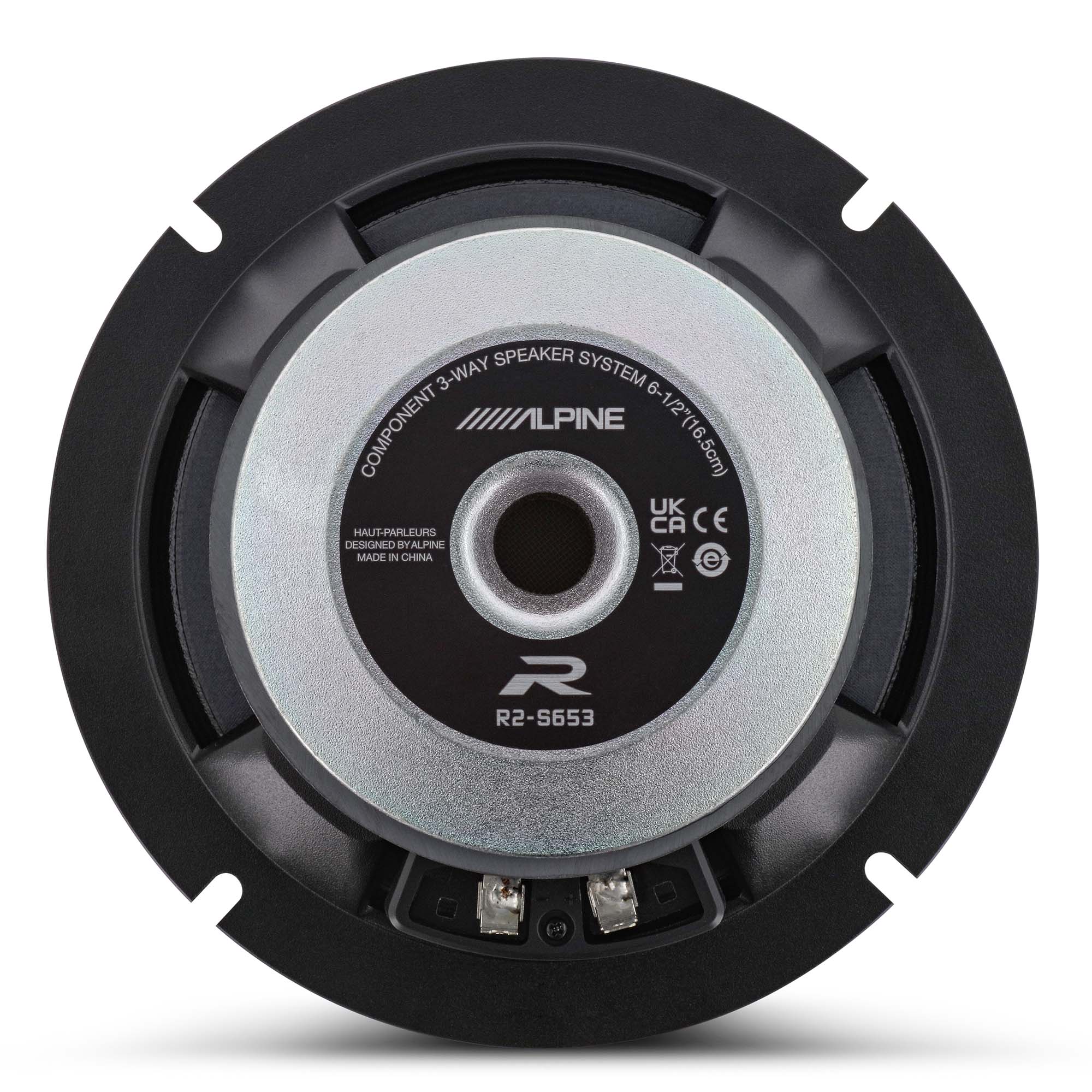 Alpine R2-S653, R Series 6.5" Pro 3-Way Hi-Res Speakers + Sound Damping Kit Bundle