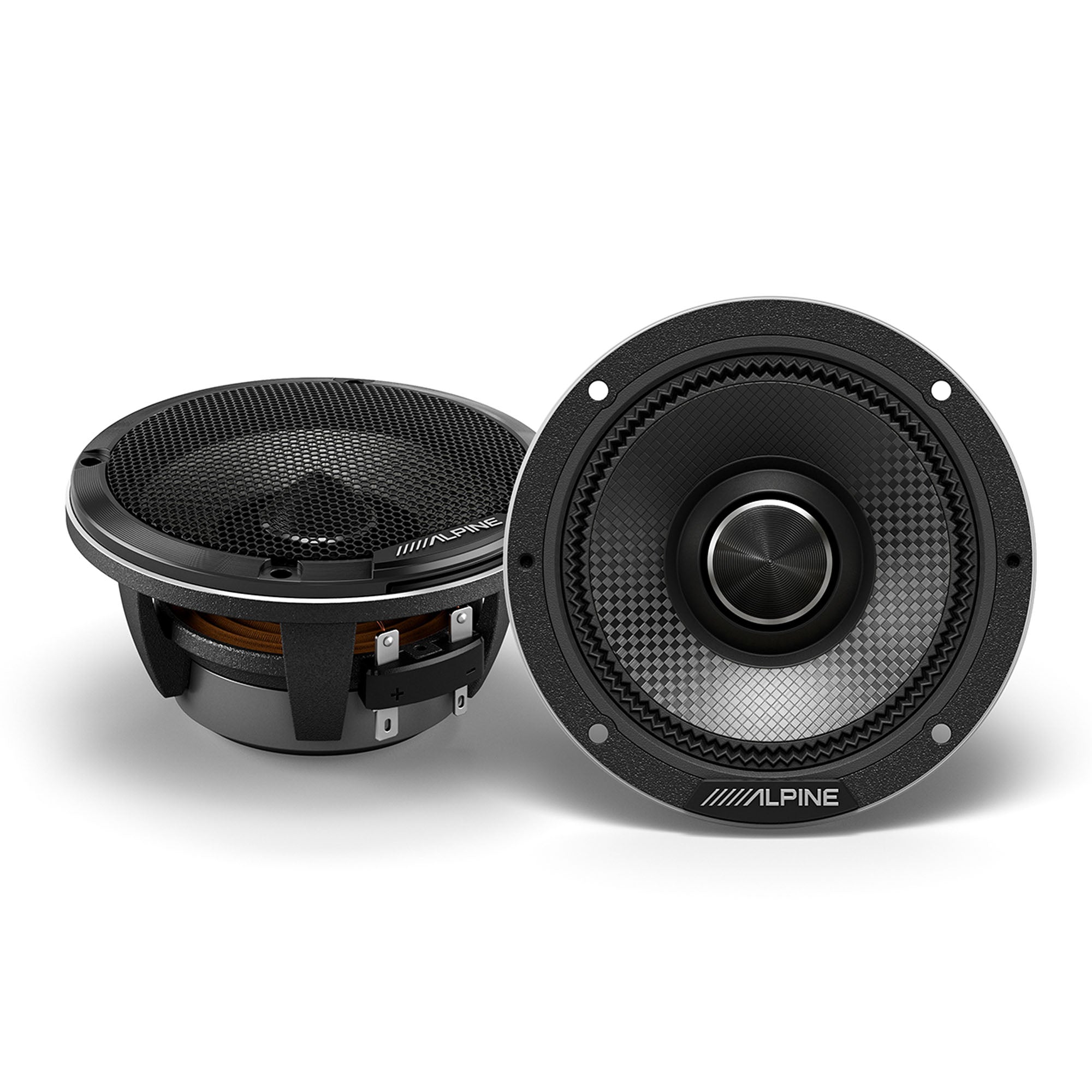 Alpine HDZ-653S, Status Series Hi-Res 6.5" 3-Way Speakers + Damping Kit Bundle