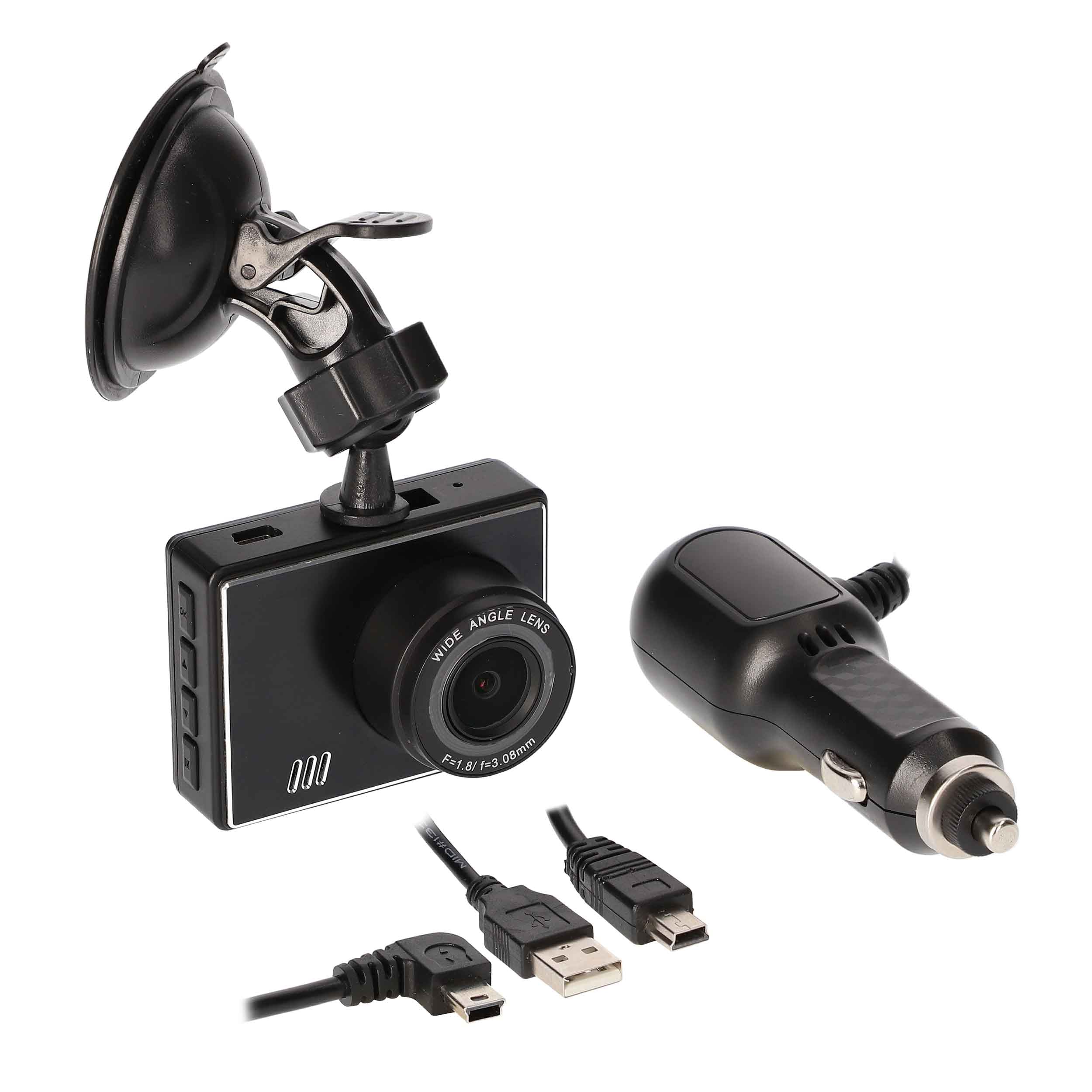 iBeam TE-DVR1080, Window Mount Dash Camera