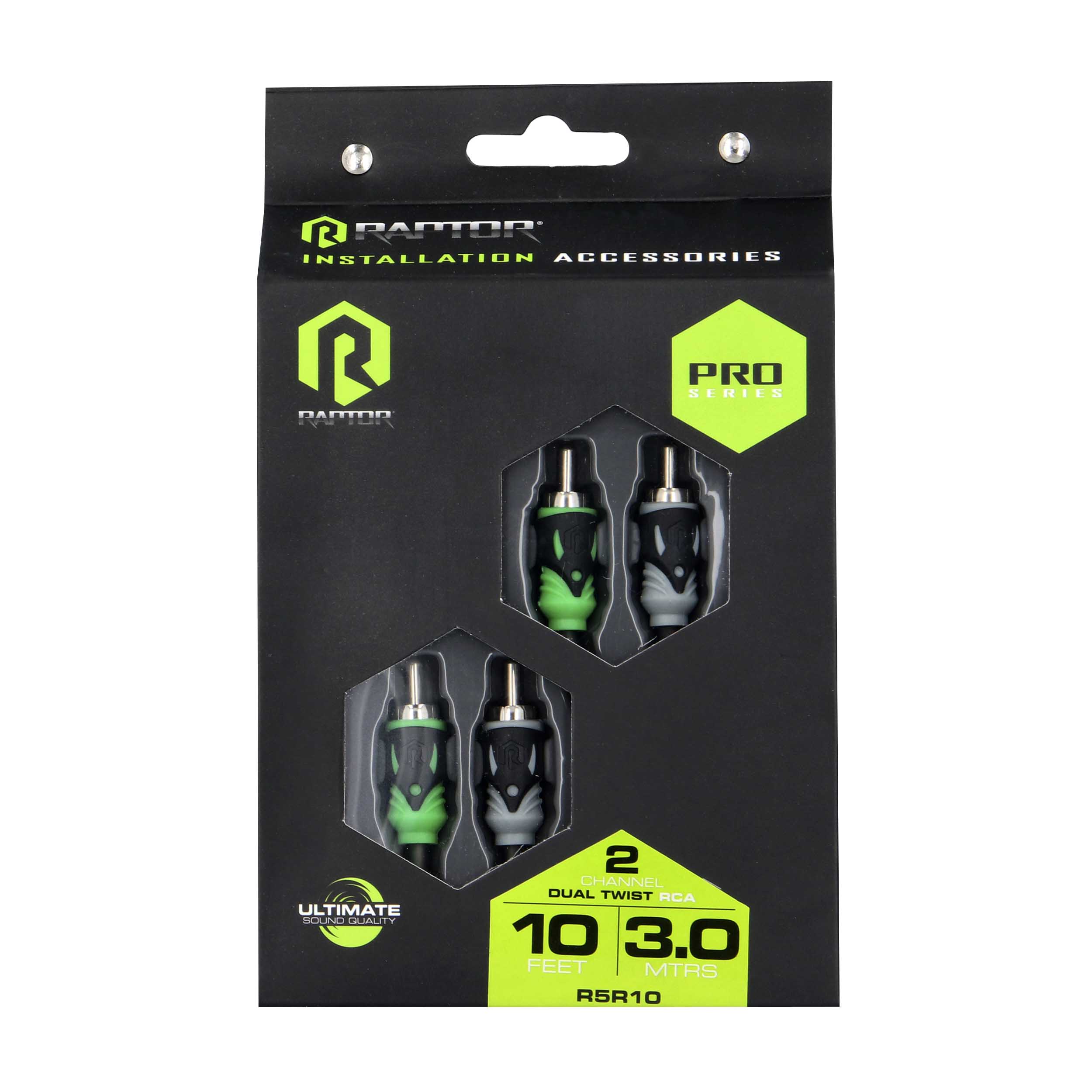 Raptor R5R10, RCA 2ch 10'