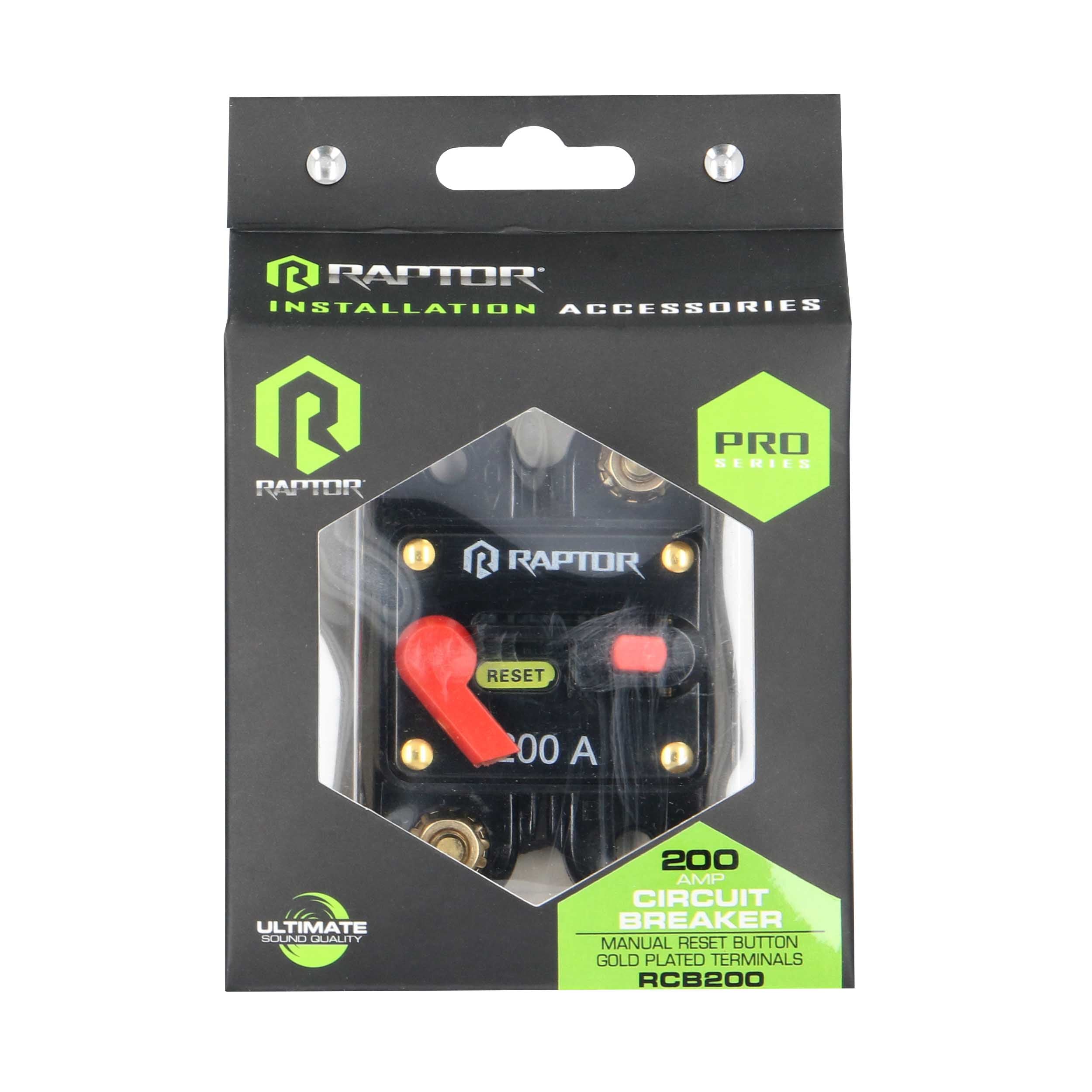 Raptor RCB200, Circuit Breaker 200 Amp
