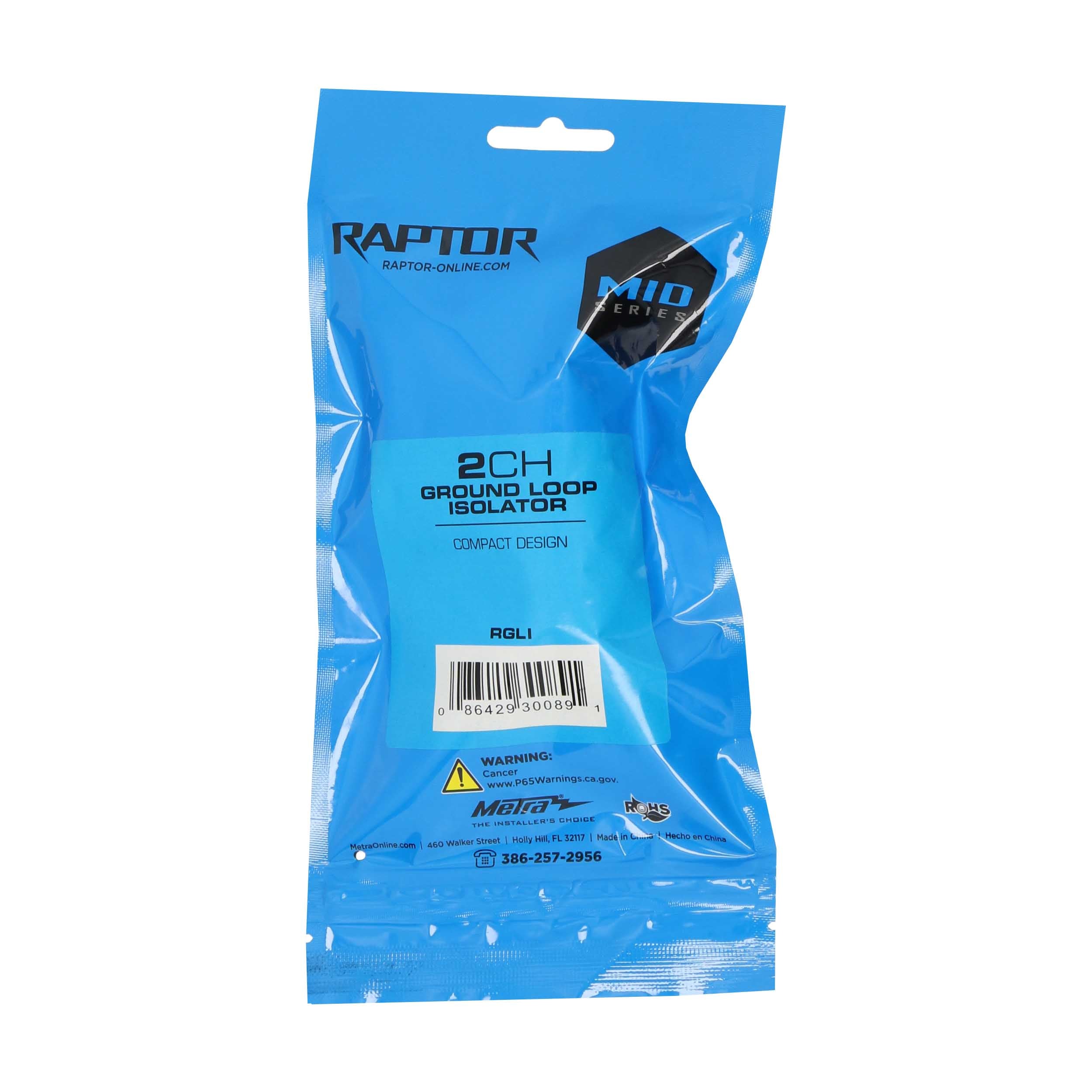 Raptor RGLI, Ground Loop Isolator 2ch