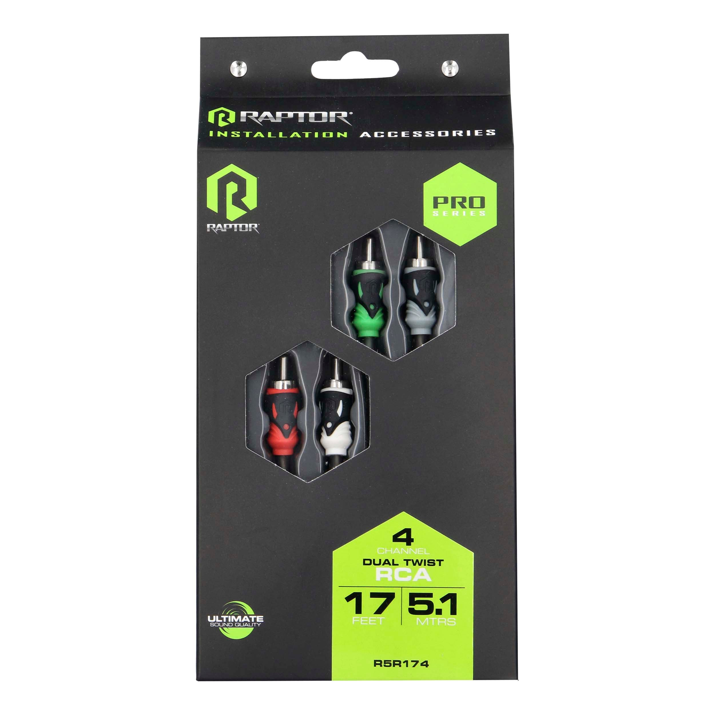 Raptor R5R174, RCA 4ch 17'