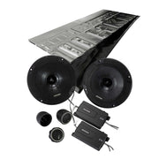 Kicker CSS654, CS Series 6.5" Component System + Damping Kit Bundle