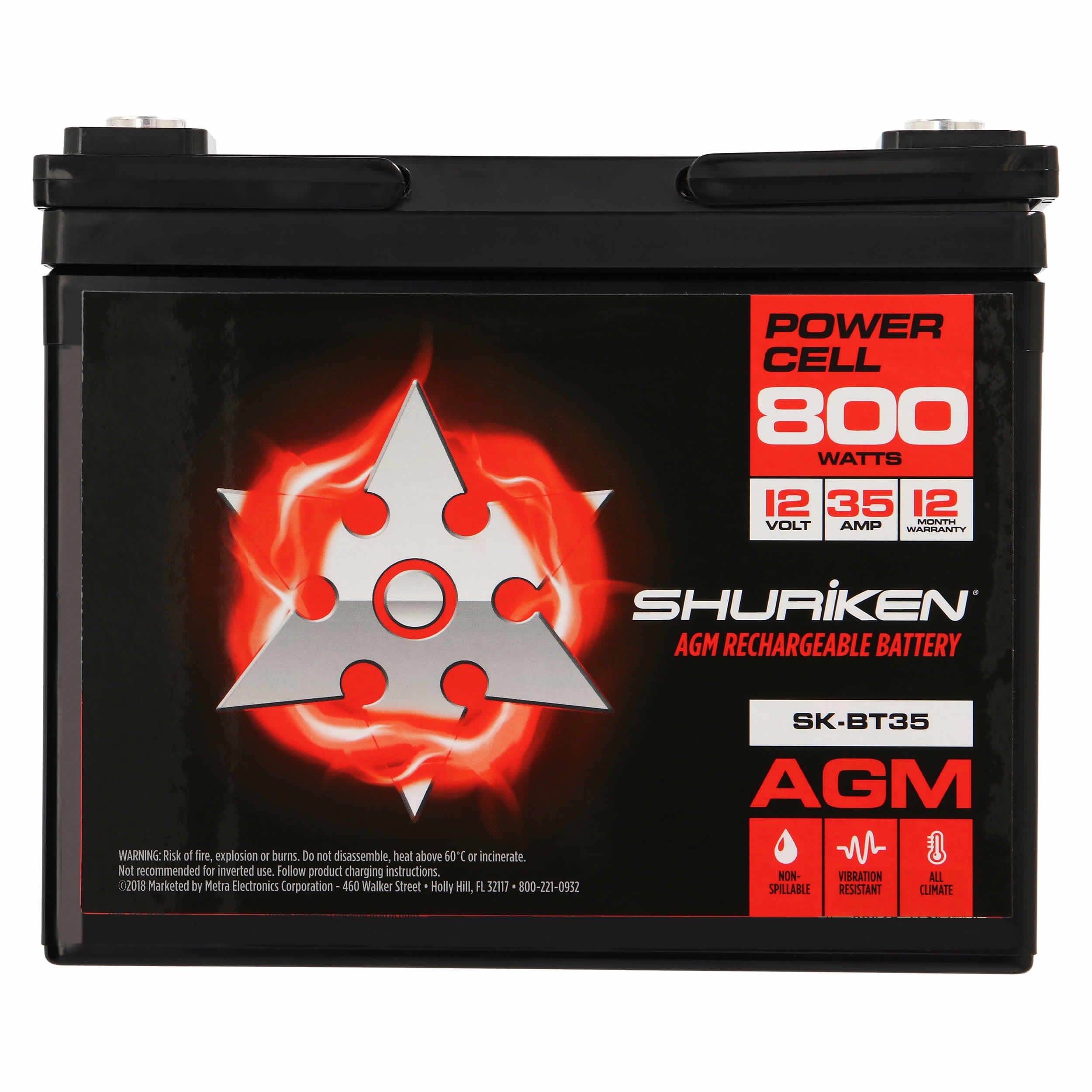 Shuriken SK-BT35, Battery '800' 35 Amp Hour
