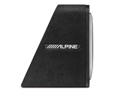 Alpine S2-SB12, 12" PrismaLink™ S-Series Preloaded Subwoofer Wedge Enclosure (Open Box)