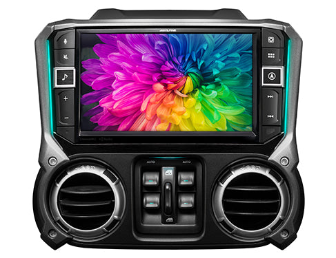 Alpine i509-WRA-JK, 9" Weather-Resistant Multimedia Receiver for Select JEEP Wrangler