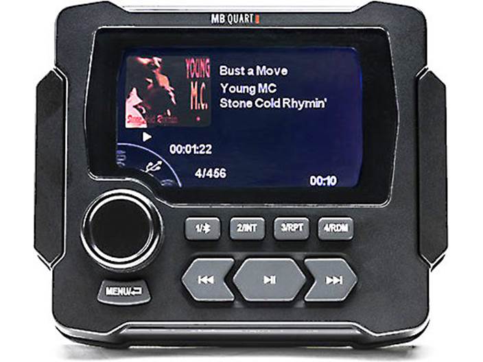 MB Quart GMR-LED, Powersports Digital Media Receiver with LCD screen and built-in Bluetooth®