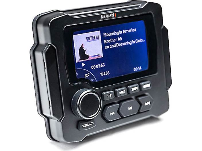 MB Quart GMR-LED, Powersports Digital Media Receiver with LCD screen and built-in Bluetooth®
