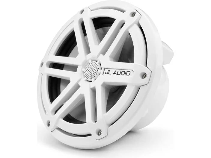 JL Audio M770-CCX-SG-WH, M Series Cockpit Marine 7.7" Coaxial Speakers, Infinite Baffle, White Sport Grille, 100W