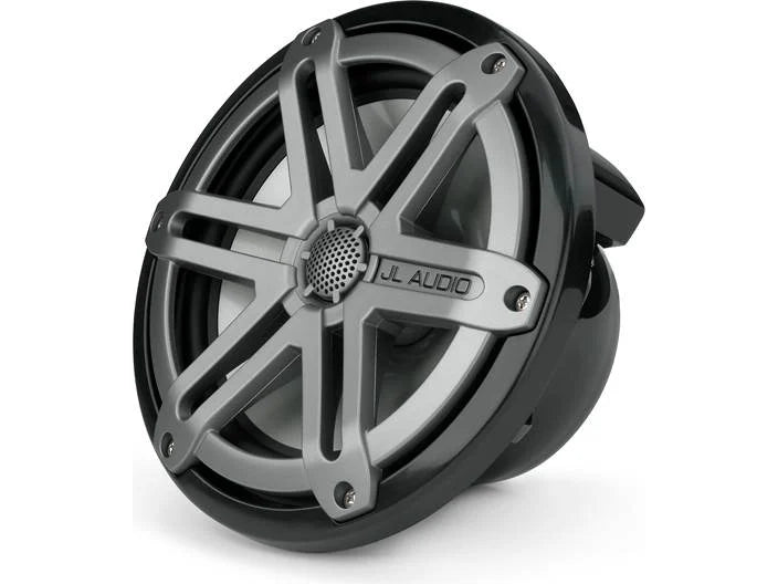 JL Audio M770-CCX-SG-TB, M Series Cockpit Marine 7.7" Coaxial Speakers, Infinite Baffle, Titanium/Black Sport Grille, 100W