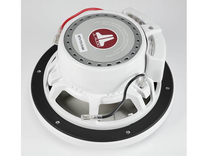 JL Audio M770-TCS-CG-WH, M Series Marine 7.7" Marine Component Speakers, Enclosed Use, White Classic Grille, 100W