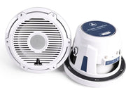 JL Audio M880-CCX-CG-TB, M Series Marine 8.8" Cockpit Coaxial Speakers, Infinite Baffle, Titanium/Black Classic Grille, 125W