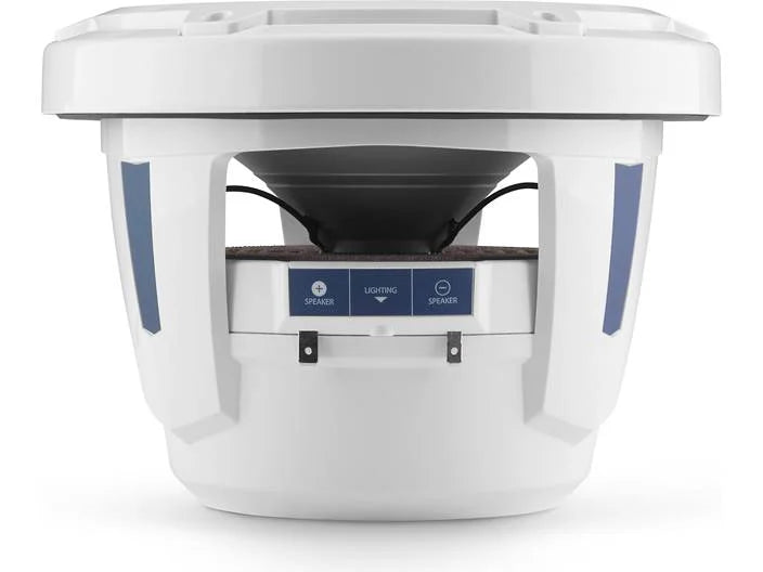 JL Audio M880-CCX-CG-TB, M Series Marine 8.8" Cockpit Coaxial Speakers, Infinite Baffle, Titanium/Black Classic Grille, 125W