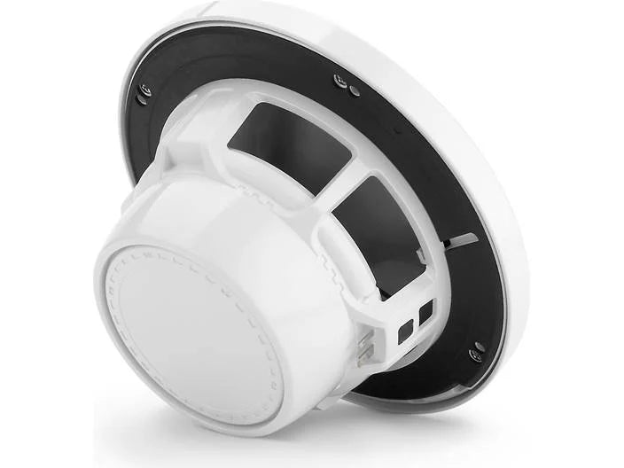JL Audio MX650-CCX-CG-WH, MX Series Narrow Flange 6.5" Marine Cockpit Coaxial Speakers, Infinite Baffle, White Classic Grille, 60W