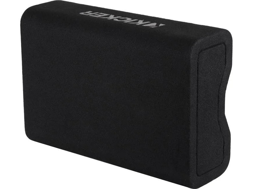 Kicker CVTDF10, 10" 2-Ohm Downfiring Loaded Subwoofer Enclosure (48CVTDF102)