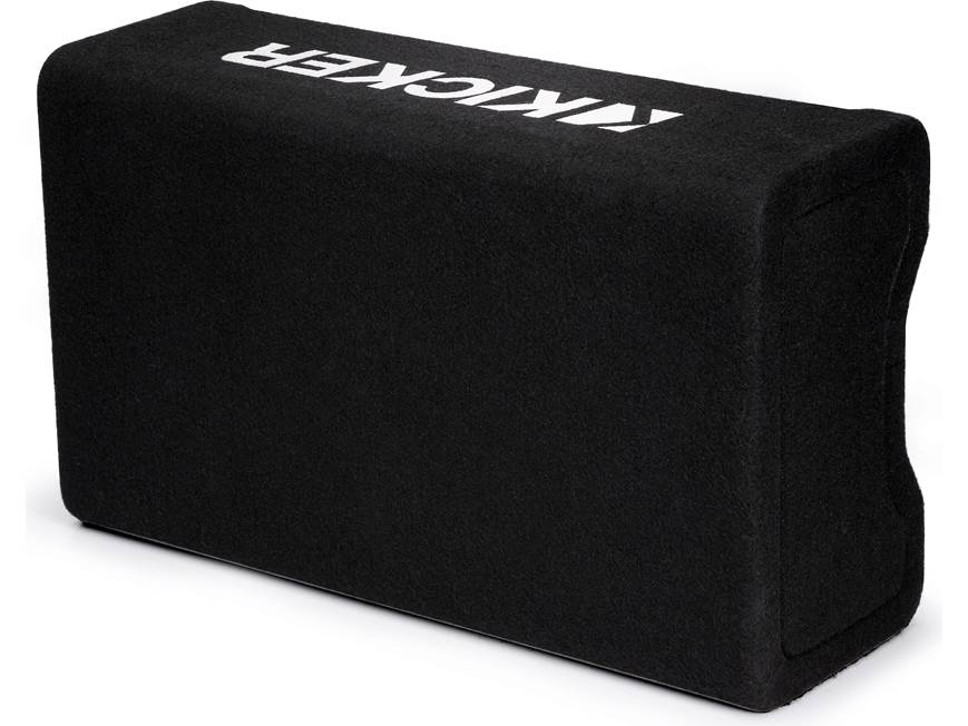 Kicker CDF10, Comp 10" 4-Ohm Downfiring Loaded Subwoofer Enclosure (48CDF104)