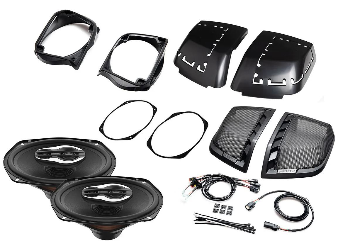 Hertz HD14H6x9, Saddle Bag Lid Kit with HBH14 Speaker Harness