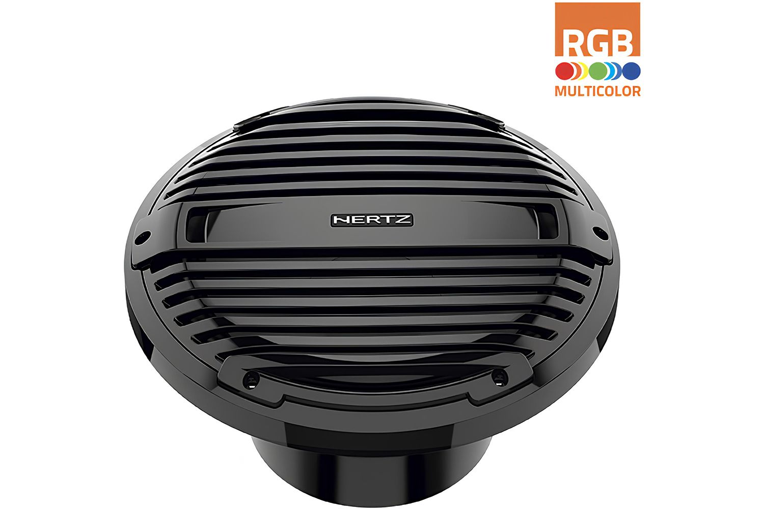 Hertz HMS 12 B4-LD-TC, HMS  12" 4-Ohm Infinite Baffle Subwoofer w/ RGB LED, Black Grille