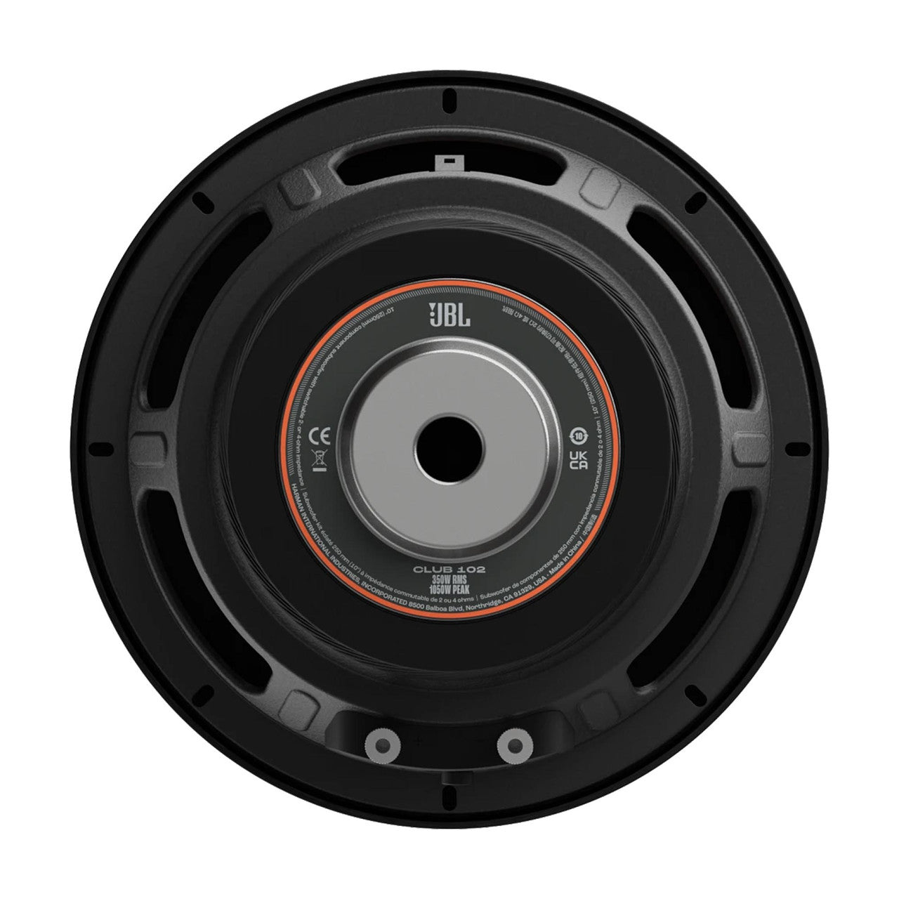 JBL JBLSUBCB102, Club Series 10" Subwoofer w/ SSI (Selectable Smart Impedance)