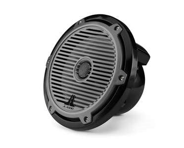 JL Audio M770-TCX-CG-TB, M Series Marine 7.7" Marine Coaxial Speakers, Enclosed Use, Titanium/Black Classic Grille, 100W
