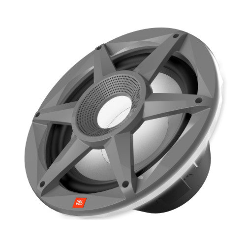 JBL JBLMARSUBSD102GAM, Stadium 10" Marine Subwoofer w/ RGB Lighting - Grey