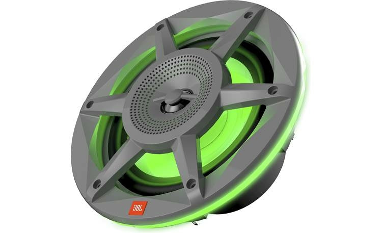 JBL JBLMARSPKSD62GAM, Stadium 6.5" 2-Way Marine Speakers w/ RGB Lighting - Grey