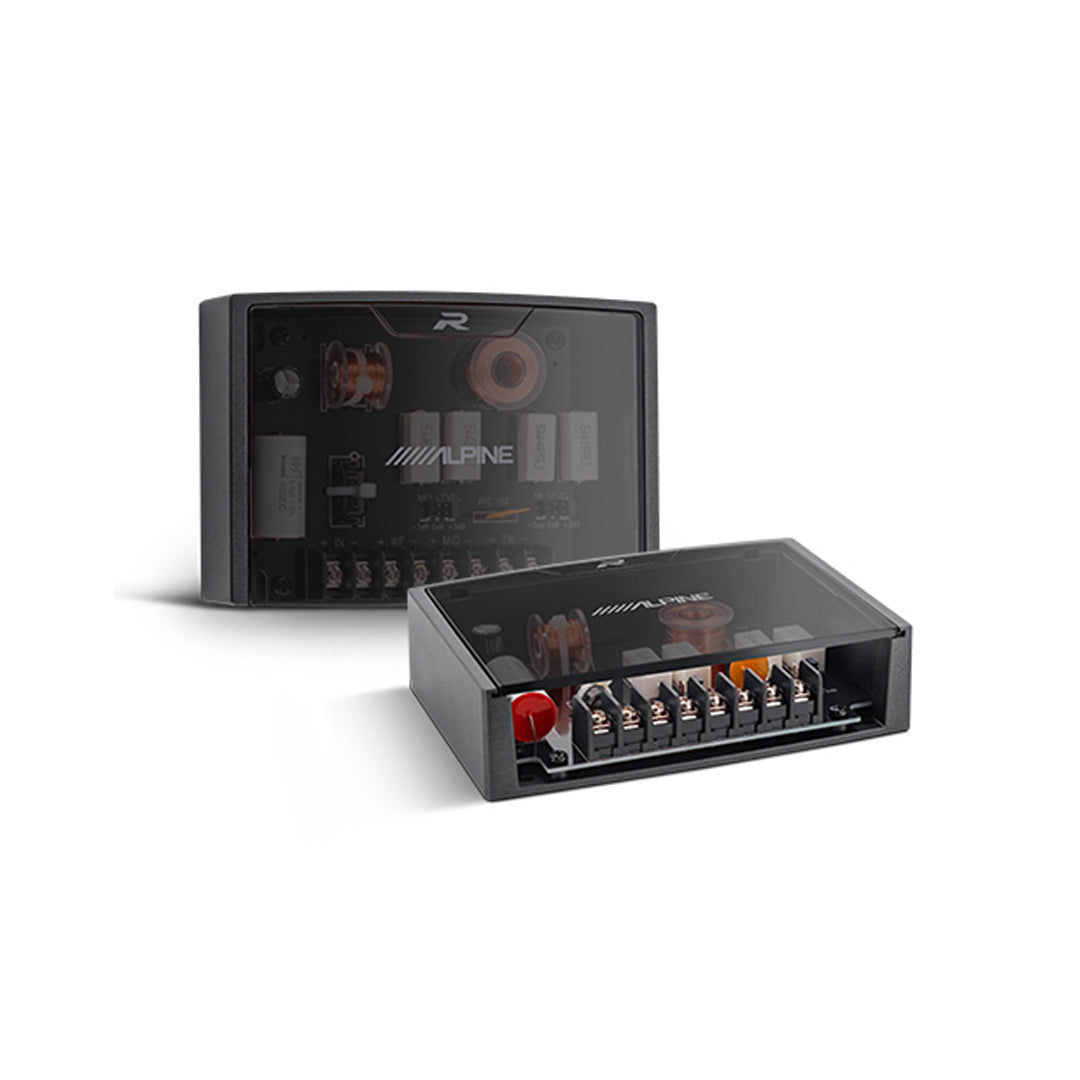 Alpine R2-S653, R Series 6.5" Pro 3-Way Hi-Res Component Speakers - 300W