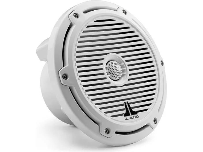 JL Audio M770-CCX-CG-WH, M Series Cockpit Marine 7.7" Coaxial Speakers, Infinite Baffle, White Classic Grille, 100W