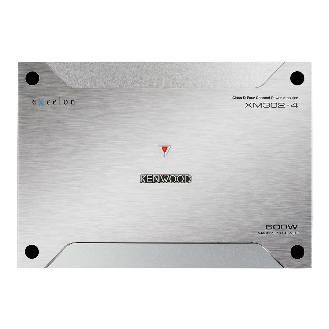 Kenwood XM302-4, eXcelon 4 Channel Marine / Motorsports Amplifier, 600W