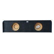 SoundBox Ford F150 SuperCrew 2009-2020 / 2017-2020 Extended Cab Dual 12" Downfire Subwoofer Enclosure