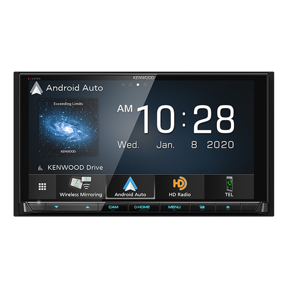 Kenwood DDX9907XR, eXcelon Reference 6.8" HD DVD Multimedia Receiver w/ Wireless CarPlay and Android Auto