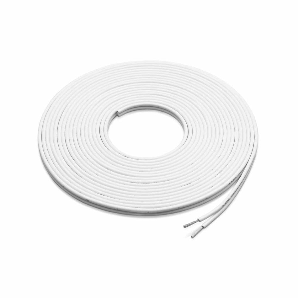 JL Audio XM-WHTSC16-500, 500ft Spool of White 16 AWG, Parallel Conductor Speaker Cable