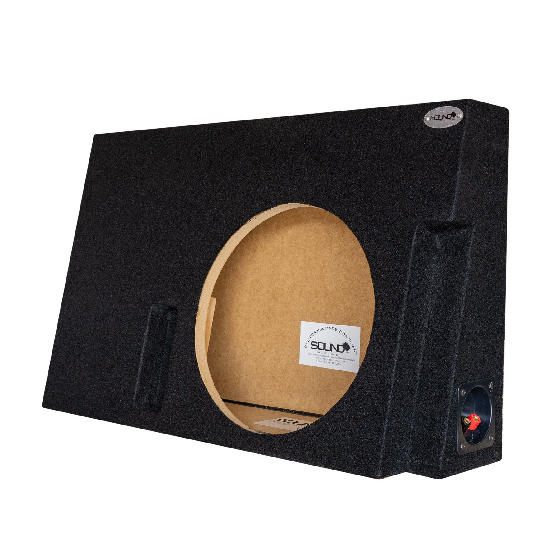 SoundBox Toyota Tundra CrewMax 2014-2019 Single 10" Subwoofer Enclosure