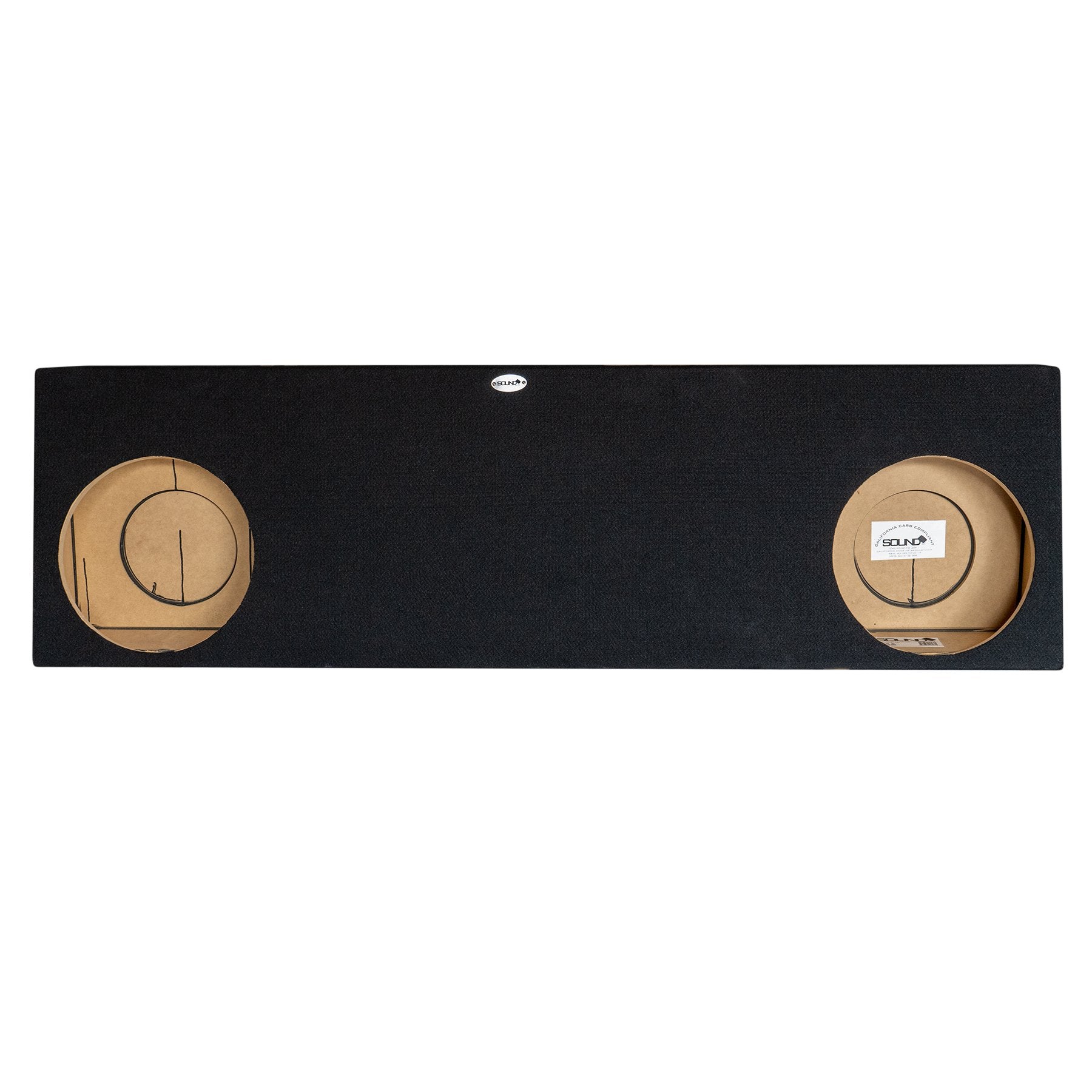 SoundBox Ford F250/F350/F450 SuperDuty Crew Cab 2004-2016 12" Frontfire Subwoofer Enclosure