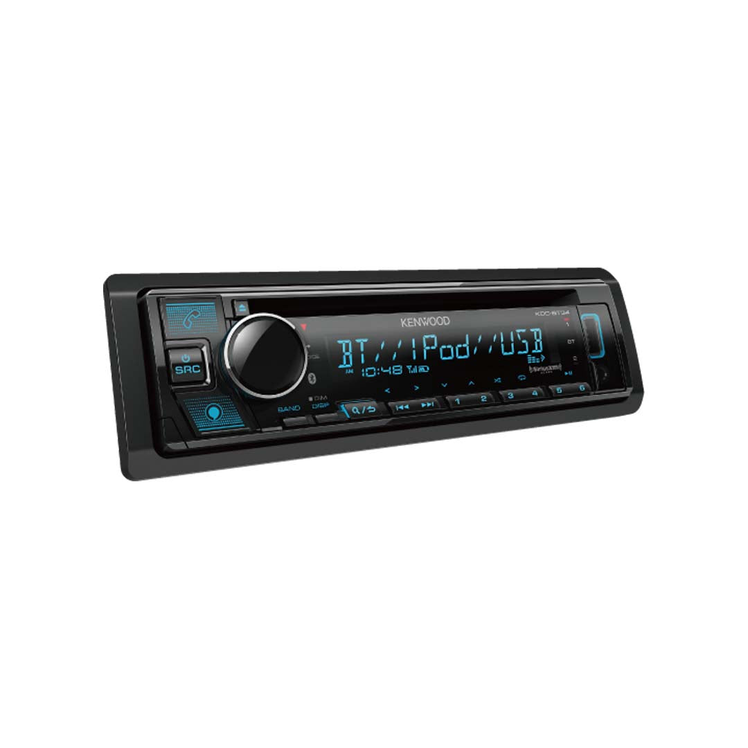 Kenwood KDC-BT34, CD Receiver w/ Bluetooth and Front USB - SiriusXM Ready / Alexa Built-in