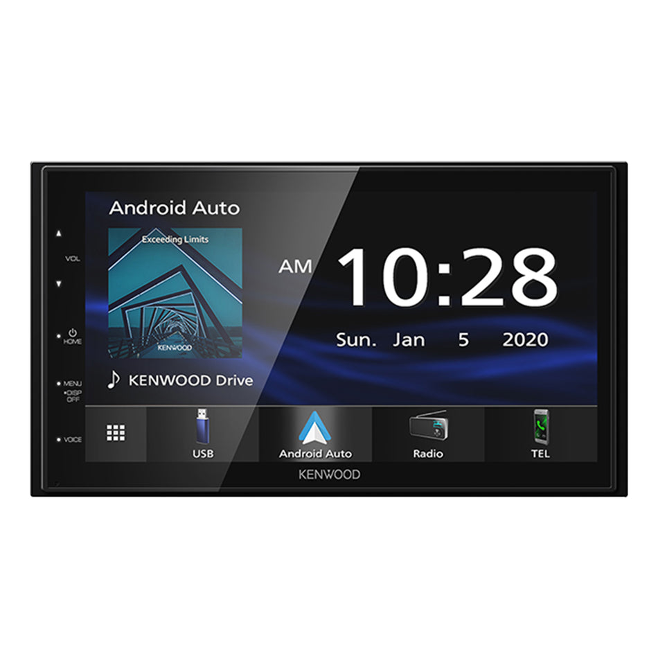 Kenwood DMX4707S, 6.8" Digital Multimedia Receiver w/ Apple CarPlay and Android Auto (Does not play CDs)