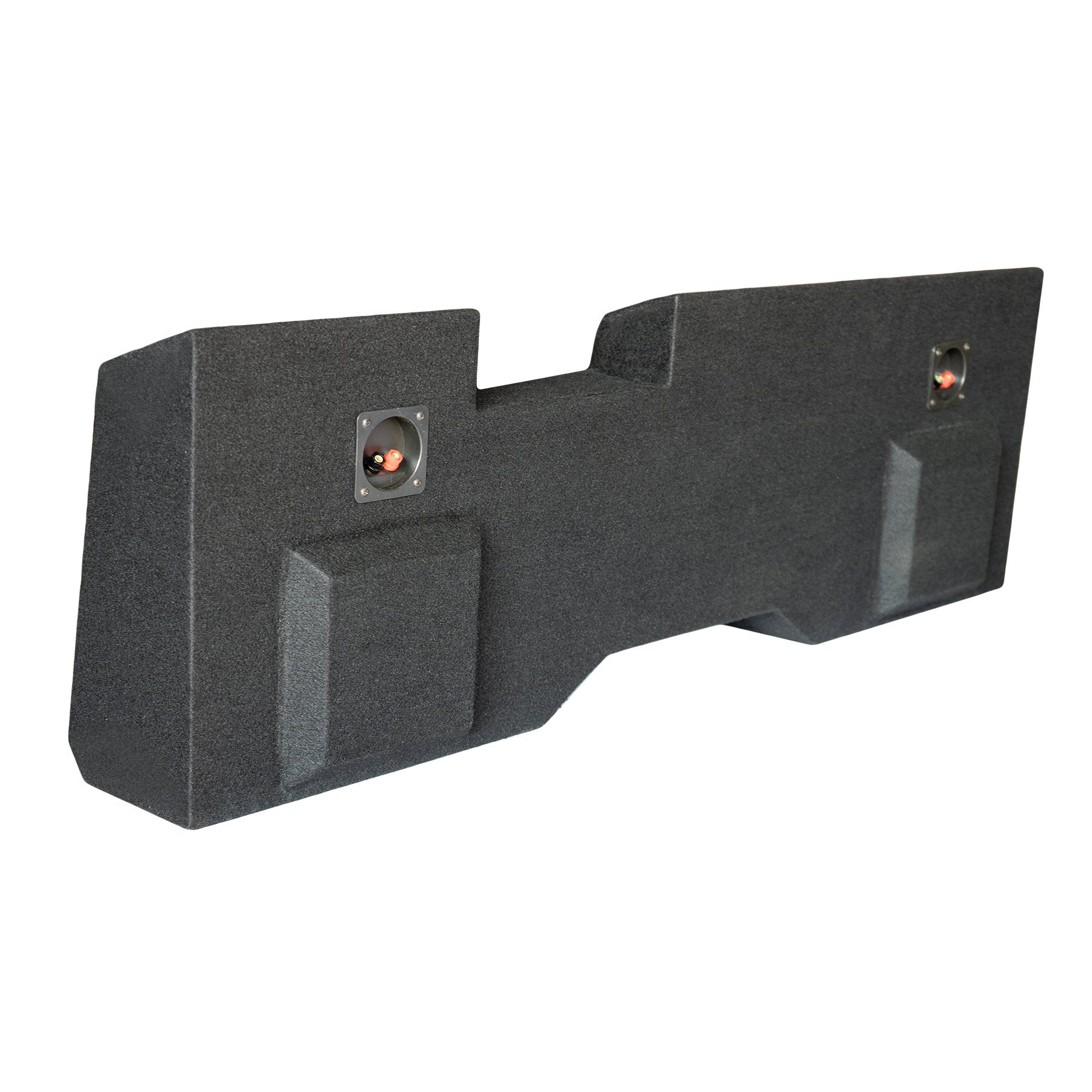 SoundBox Chevy Silverado/ GMC Sierra Crew Cab 2014-2018 Dual 10" Downfire Subwoofer Enclosure
