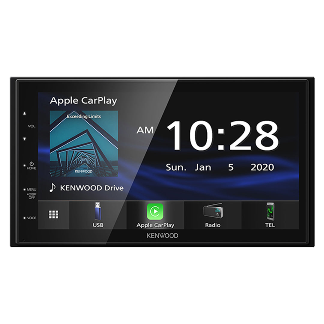 Kenwood DMX47S, 6.8" Digital Multimedia Receiver w/ Apple CarPlay and Android Auto (Does not play CDs)