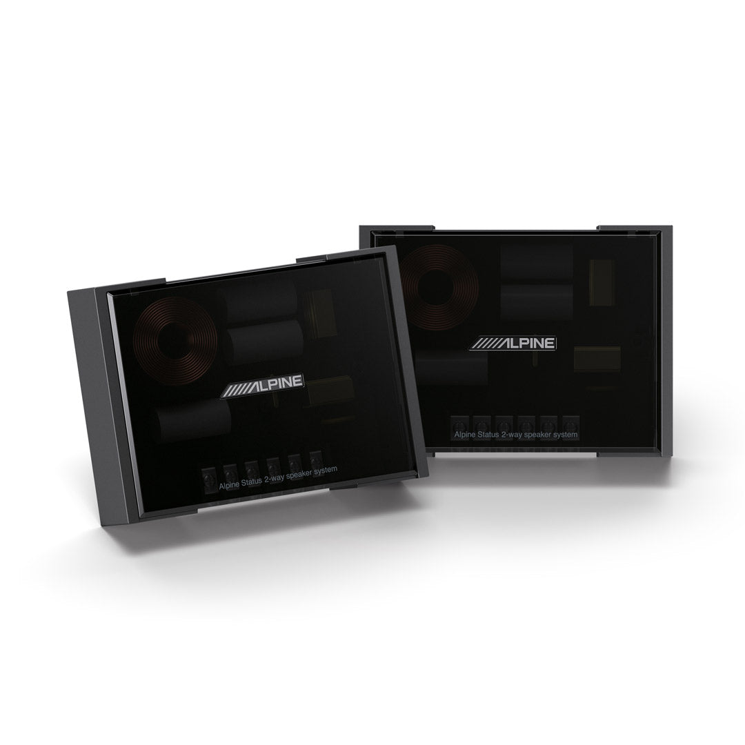 Alpine HDZ-653, Status Series Hi-Res 6.5" 3-Way Component Car Speakers