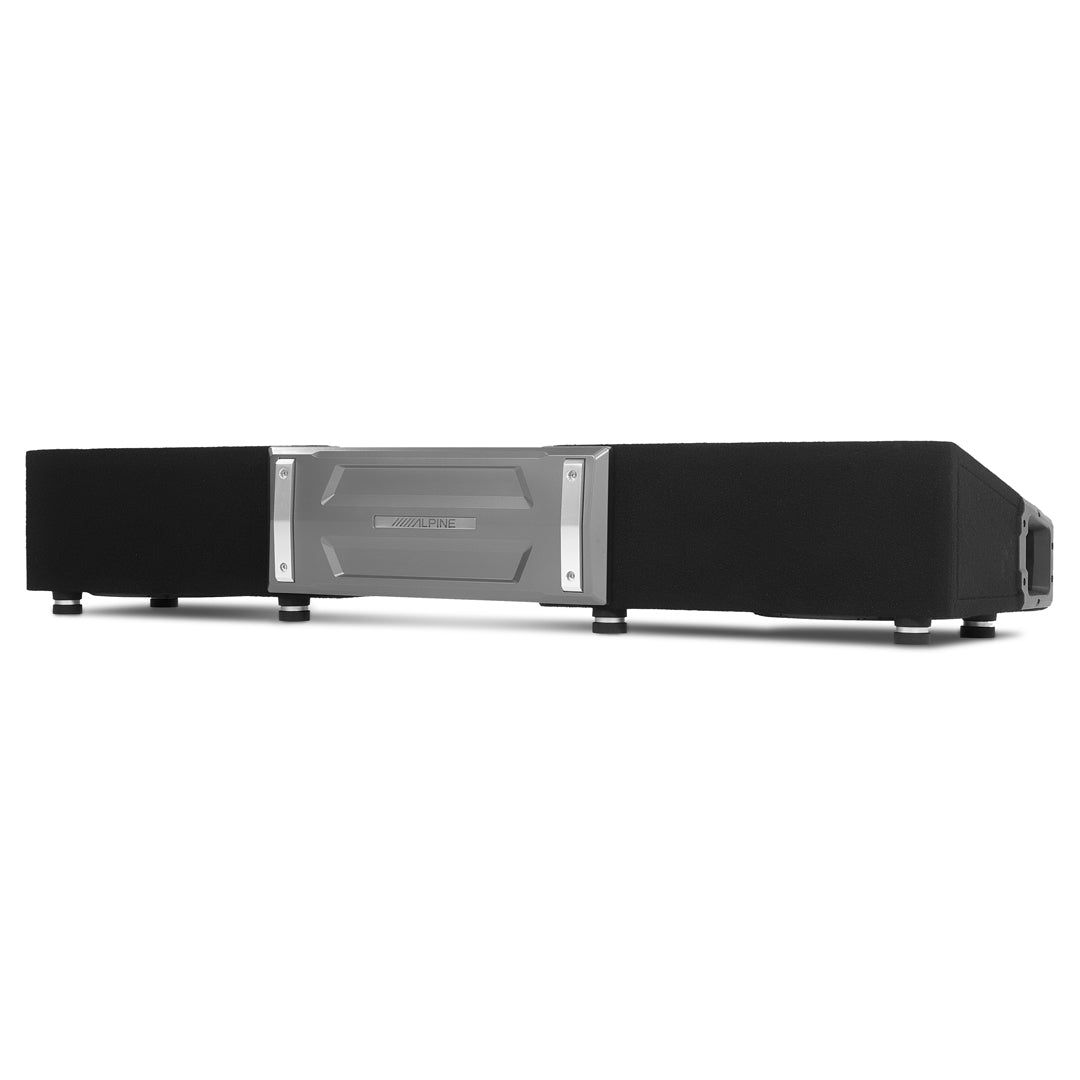 Alpine S-DB8V-TRK, S Series Dual 8" Loaded Truck Subwoofer Enclosure