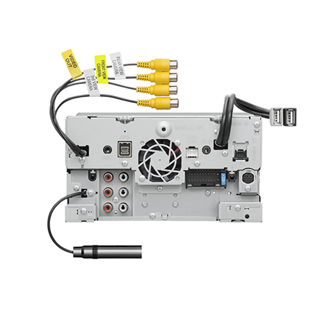 Kenwood DDX9707S, 6.95" DVD Multimedia Receiver w/ Wireless CarPlay and Android Auto