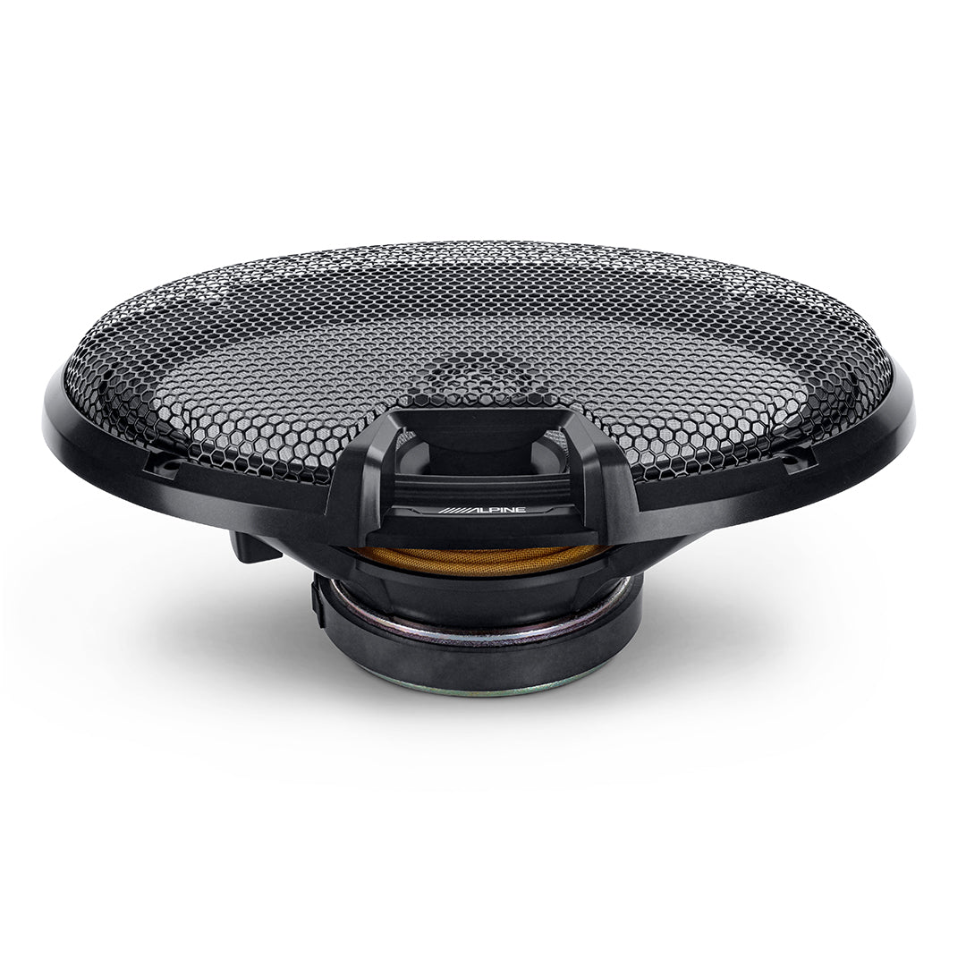 Alpine R2-S69, R Series 6x9" 2-Way Hi-Res Coaxial Speakers - 300W