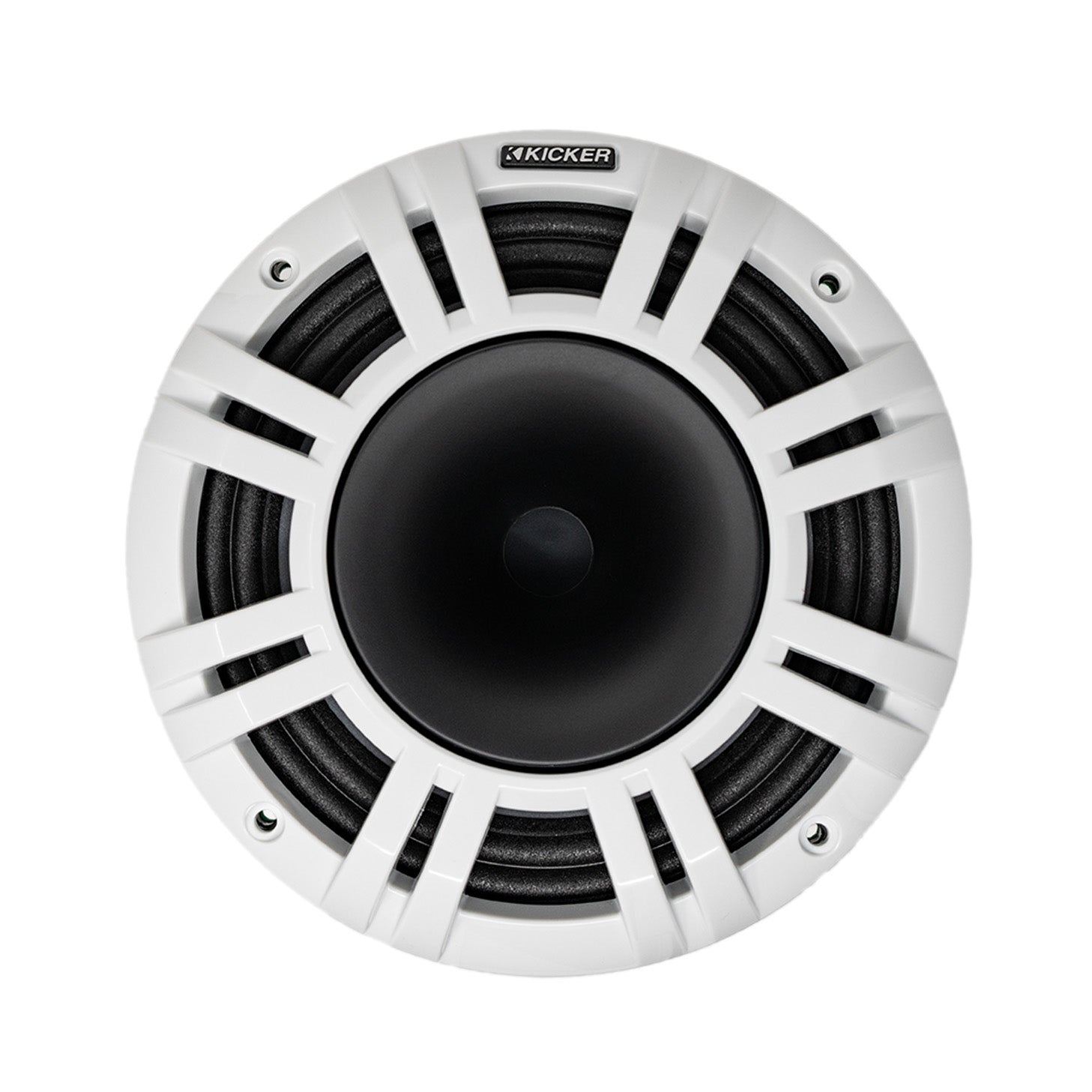 Kicker KMXL84, 8" Marine Horn Loaded Compression Driver Speakers (48KMXL84)