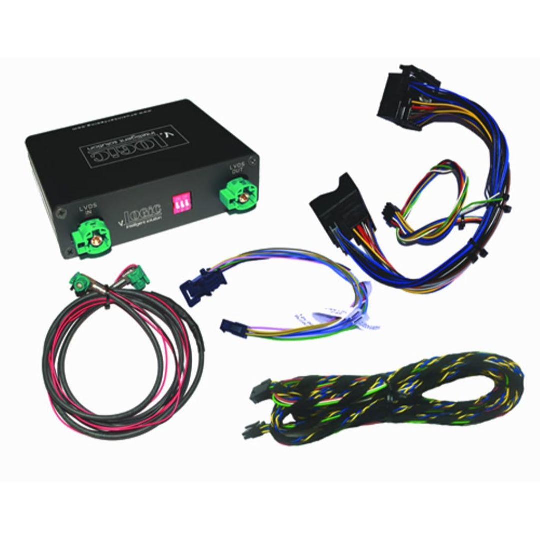 Crux VRFBM-77i, Sightline Safety-View Integration Rear-View Integration for BMW i3 2015-Up with 6-Pin LVDS Units