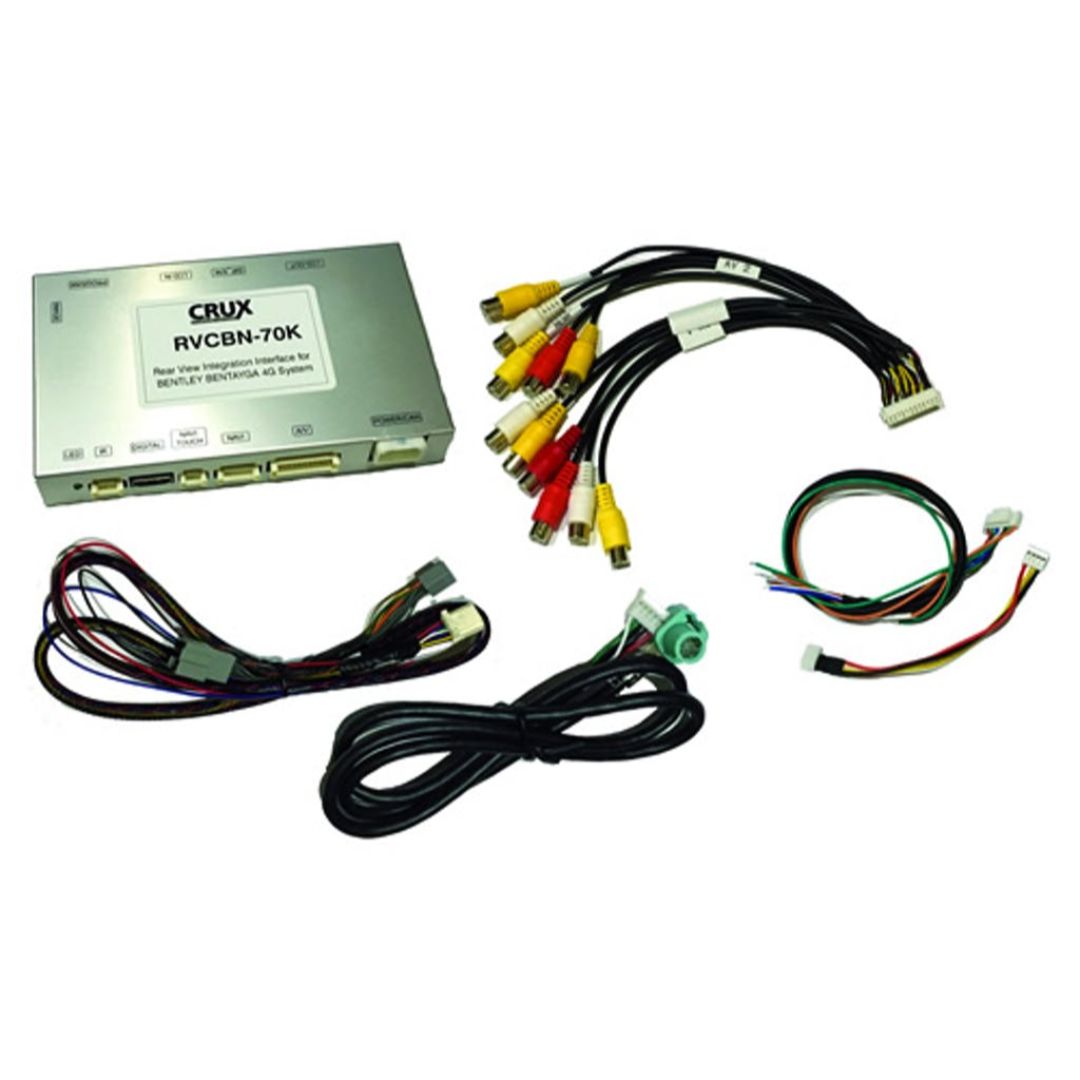 Crux RVCBN-70K, Sightline Safety-View Integration Front and Rear-View Integration for Bentayga with 4G Systems